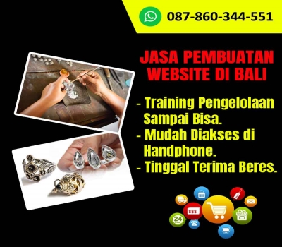 Jasa Pembuatan Website Kerajinan Perhiasan Emas di Bali