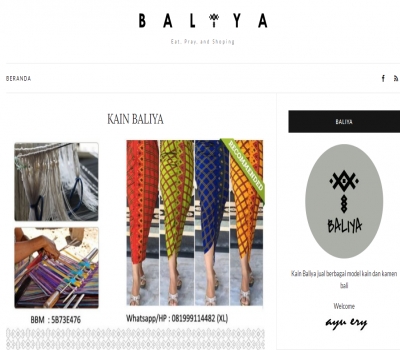 Jual Website Untuk Online Shop Di Bali