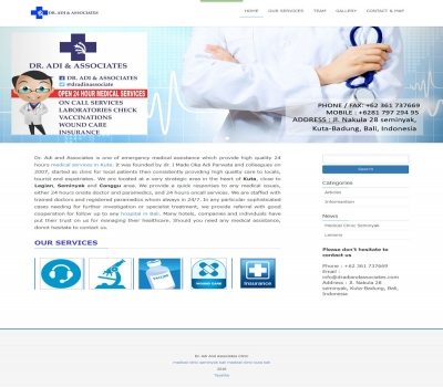Dr. Adi and Associates | medical clinic seminyak